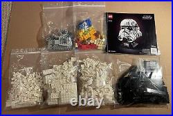 Lego Star Wars Stormtrooper Helmet 75276 100% Complete Free Shipping