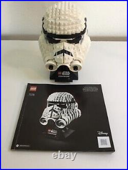 Lego Star Wars Stormtrooper Helmet 75276 Complete with Manual Read Desc