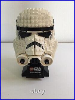 Lego Star Wars Stormtrooper Helmet 75276 Complete with Manual Read Desc