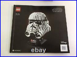 Lego Star Wars Stormtrooper Helmet 75276 Complete with Manual Read Desc