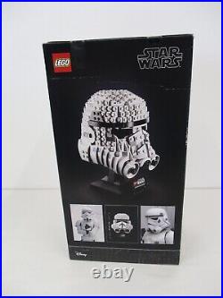 Lego Star Wars Stormtrooper Helmet Bust Retired Factory Sealed Set #75276