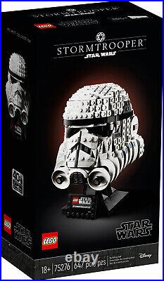 Lego Star Wars Stormtrooper Helmet Collection (75276) 647 pcs NEW SEALED