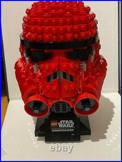 Lego Star Wars Stormtrooper Helmet Red