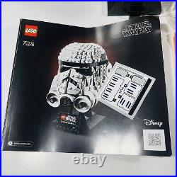Lego Star Wars Stormtrooper Helmet (Retired) 75276 With Manual READ