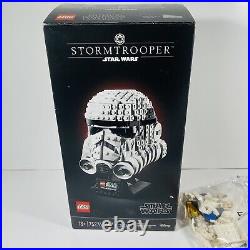 Lego Star Wars Stormtrooper Helmet (Retired) 75276 With Manual READ