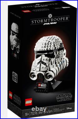 Lego Star Wars Stormtrooper Helmet Retired Collectible Set 75276 New in Box