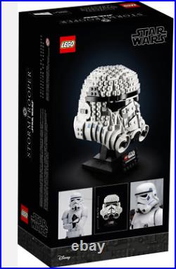 Lego Star Wars Stormtrooper Helmet Retired Collectible Set 75276 New in Box