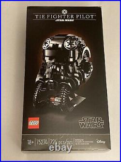 Lego Star Wars TIE Fighter Pilot Helmet Sealed Set 75274 Retired Hard To Find
