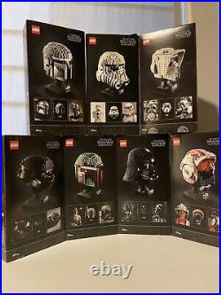 Lego Star Wars helmet lot 75327 75304 75277 75343 75328 75305 75276 Stormtrooper