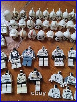 Lego Star Wars minifigure lot Clone Stormtrooper Body Torso Parts Pieces Helmets
