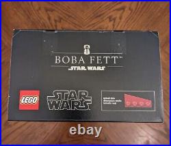 Lot of 3 LEGO Star Wars Helmets 75276,75305,75277 Stormtrooper, Boba Fett, Scout