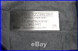 Master Replicas Star Wars Stormtrooper Helmet A New Hope 2007 Limited Edition