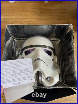 Master Replicas EFX Stormtrooper 11 Helmet with Speakers, Voice Changer, Fans