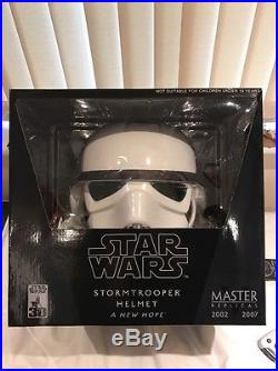 Master Replicas Full Size Stormtrooper Helmet Star Wars 11 Boxed Rare Stunning