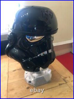 Master Replicas Shadow Stormtrooper 11 Scale Helmet SW 177LE Boxed
