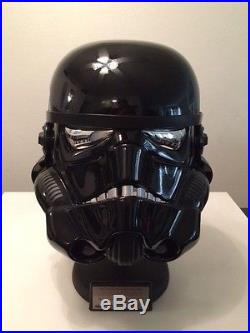 Master Replicas Shadow Stormtrooper Helmet Not Efx Star Wars Helmet COMPLETE