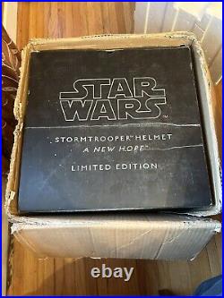 Master Replicas Star Wars EP? A New Hope Stormtrooper Helmet Limited Edition