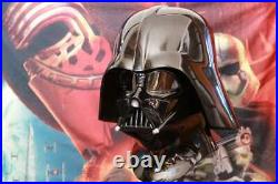 Master Replicas Star Wars Episode 3 Darth Vader Helmet 11 Scale Used F/S
