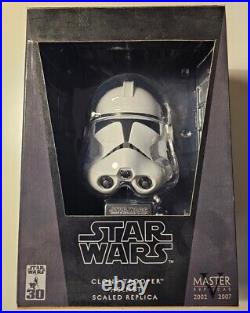 Master Replicas Star Wars Phase 2 Clone Trooper Helmet Scaled Replica