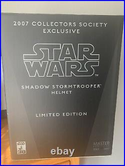 Master Replicas Star Wars Shadow Stormtrooper Helmet Limited Edition SW-177LE