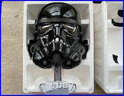 Master Replicas Star Wars Shadow Stormtrooper Helmet SW-177LE #298/500-COMPLETE