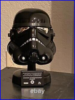 Master Replicas Star Wars Shadow Stormtrooper Helmet Scaled Replica + box + cert