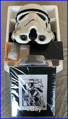 Master Replicas Star Wars Stormtrooper Helmet 11 SW-153 LE-P withPrint NEW