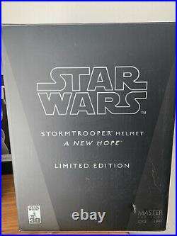 Master Replicas Star Wars Stormtrooper Helmet A New Hope Limited Edition