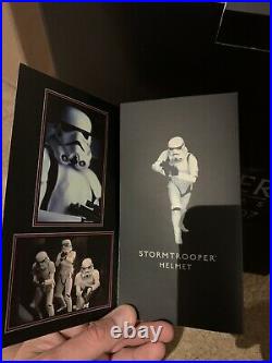 Master Replicas Star Wars Stormtrooper Helmet EP IV 153LE Plaque #30 Sealed New