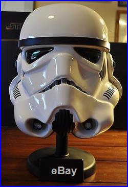 Master Replicas Star Wars Stormtrooper Helmet LE #950 of 2,500 not EFX