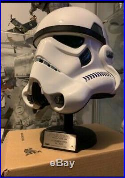 Master Replicas Star Wars Stormtrooper helmet Limited Edition not Sideshow, Efx