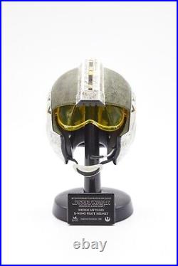 Master Replicas Star Wars Wedge Antilles X-wing Helmet 30th Convention Exclusive