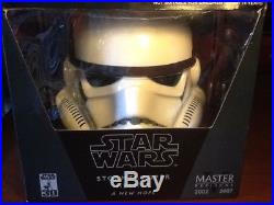 Master replicas Star wars stormtrooper helmet anh rare no efx