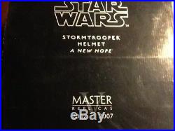 Master replicas Star wars stormtrooper helmet anh rare no efx