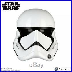 NEW Anovos Star Wars The Last Jedi First Order Stormtrooper Plastic TLJ Helmet