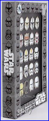 NEW Disney D23 Expo 2017 Star Wars Stormtrooper Trooper Helmet 20 Pin Set LE 500