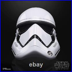 NEW! Hasbro Star Wars the First Order Stormtrooper Premium Electronic Helmet