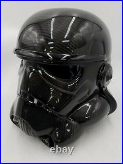 NEW Imperial Storm Trooper Carbon Wearable Star Wars Cosplay Costume Helmet