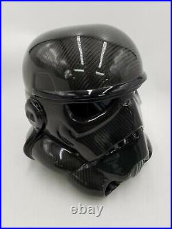 NEW Imperial Storm Trooper Carbon Wearable Star Wars Cosplay Costume Helmet