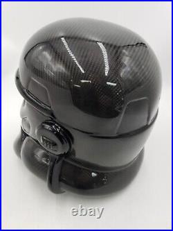 NEW Imperial Storm Trooper Carbon Wearable Star Wars Cosplay Costume Helmet