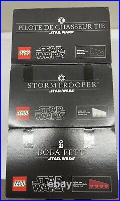 NEW LEGO Star Wars Helmet Tie Fighter 75274, Stormtrooper 75276, Boba Fett 75277