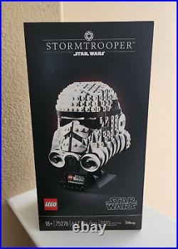 NEW Retired LEGO Star Wars Stormtrooper Helmet Building Toy Set 75276 Mint