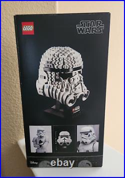 NEW Retired LEGO Star Wars Stormtrooper Helmet Building Toy Set 75276 Mint