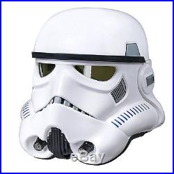 NEW Star Wars Black Series Stormtrooper Voice Changer Helmet GENUINE