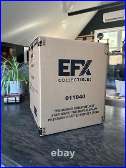 NEW Star Wars EFX The MANDALORIAN Precision Crafted Replica PCR Helmet SEALED