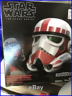 NEW Star Wars The Black Series Imperial Shock Trooper Helmet GameStop Exclusive