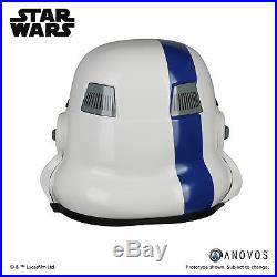 NIB Limited Edition (300) Star Wars Imperial Stormtrooper Commander Helmet Blue