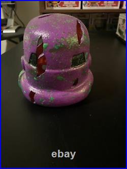 Neskid Custom Stormtrooper Helmet Star Wars 1/1 Blacklight Paint Art Htf Rare
