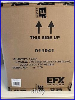 New EFX Boba Fett ESB 40th Anniversary Chrome Helmet LE Star Wars Sealed 139/250
