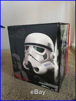 New Hasbro Star Wars The Black Series Imperial Stormtrooper Helmet Voice Changer